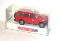 WIKING 609 02 Feuerwehr Mitsubishi Pajero Modellauto 1/87 (K11)