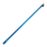 Aluminium Bankstick 54-94cm Erdspeer Erdspieß Rutenauflage Rutenhalter