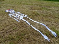 Neuheit 2016: Skeleton Pirate von Premierkites 395cm 
