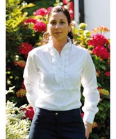 Harrys Horse Dressurbluse Dobby Rüschen