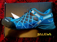 Salewa Wildfire Vent MS Herren  42,5 Wanderschuhe blau