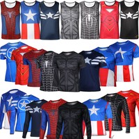 Herren Helden Compression Unterlage Fahrrad T-shirt Tank Top Trikot Hemden