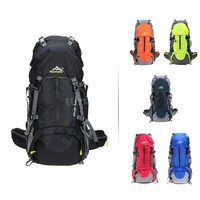 50L Wasserdichte Outdoor Wandern Trekking Camping Reiserucksack TZ K4Y9