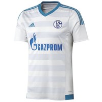 adidas Schalke 04 Away Auswärtstrikot 2015/2016 weiß/blau [S12372 S12375]