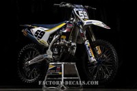 Husqvarna Full Plastics and Wilvo Graphics TC FC TE FE 125 250 350 450 2013+