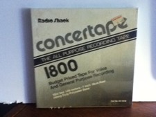 New listing
Reel Reel Tape Concertape 1800 ft 7in Nos New Old Stock Ships Fast