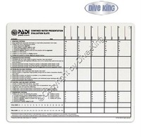 PADI Slate - Confined Water Teaching Evaluation  - 60575G