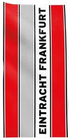 DUSCHTUCH BADETUCH HANDTUCH EINTRACHT FRANKFURT Senkrechtstreifen NEU