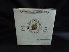 Boyds Bearly-Built Villages-Greenville'S Wirjiytm Becky & Huck, Scooter- New In