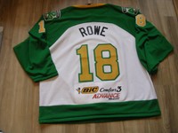 Johnstwon Chiefs Randy Rowe gameworn St. Patricks jersey  AHL ECHL Irish TOP