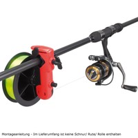 Profi Angel Schnurspulstation Spulgerät Aufspulhilfe Angelschnur aufspulen