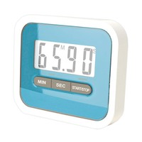 Kurzzeitmesser Küchenuhr Timer mit Magnet Digitalanzeige magnetisch blau