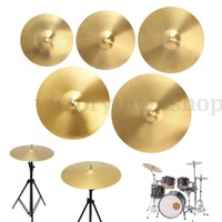 12''- 20'' Splash/Hi-hat/Crash/Ride Schlagzeug Becken Drum Cymbal Drumsticks