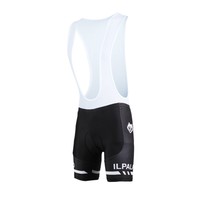 Herren Radsporthose Trägerhose Radhose Trägerhose Schwarz und weiss Größe XS-3XL