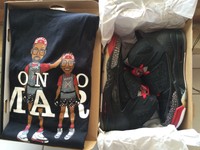 Nike Air Jordan SON OF MARS + T-Shirt Spike Lee Gr. M & 44/10/9 1 3 4 5 6 7 11