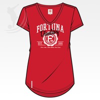 BEST PRICE F95 / Fortuna Düsseldorf Damen T-Shirt LOHAUSEN