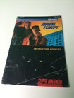 Rival Turf for Super Nintendo SNES Instruction Booklet Manual Only