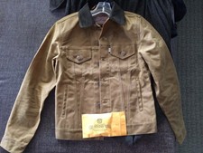 Levi's Filson Jacket- New Small In Brown W/oil