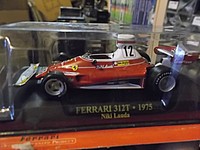 FERRARI F1 T312 312T Niki Lauda 1975 #1 Weltmeister Formula One IXO Altaya 1:43