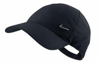 Nike Erwachsenen Metal Swoosh Logo Baseball Cap Unisex schwarz
