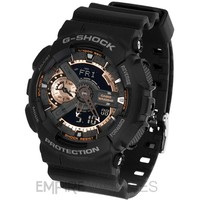 **NEW** CASIO G-SHOCK MENS ROSE GOLD SPORTS WATCH - GA-110RG-1AER - RRP £135