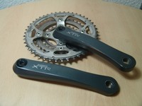 Shimano XTR Kurbel FC-M952 175mm inklusive Blättern Kult Retro Octalink Top!