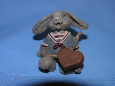Sarah's Attic Figurine Boy Bunny Sailor suit #1076