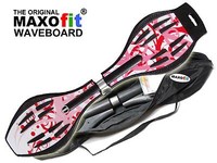 Waveboard MAXOfit® XL Lena, bis 95 kg, mit Leuchtrollen