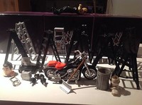 Jakks WWE Zubehör wrestling lot Leiter, Motorrad. Koffer nwo Accessories wwf wcw