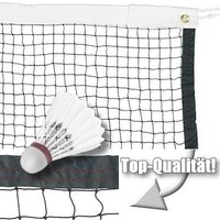 Pros Pro Badmintonnetz Federball-Netz Trainingsnetz 610 x 76 cm 19 x 19 mm