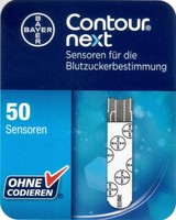 BAYER Contour Next - XT Teststreifen 1x50 Stk. OVP. Ohne Codierung. PZN: 8884487