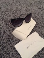 Michael Kors Sonnenbrille Damen Schwarz / Silber