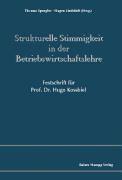 Strukturelle Stimmigkeit in der Betriebswirtschaftslehre - Hagen Lindstädt