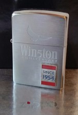 Zippo Lighter Winston 50 Years Anniversary RARE New In Box Vintage 2000 