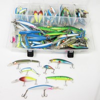 15 Wobbler Kunstköder Set 7-18 cm Zander Hecht Barsch Angeln Spinner Raubfischen