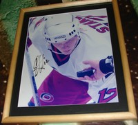 NHL Foto m. orig. Autogramm, Carolina Hurricanes, Eric Staal, 30 * 24 cm