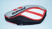 *NEU*Babolat Racket Holder X6 Club Line Tasche racketholder bag rot weiss red