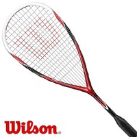 Wilson CS HYBRID Squashschläger besaitet - nur 160 g + 3 Overgrips  + Hülle
