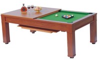 Pool Billardtisch "Comedor" 6ft inkl. 2-teiliger Abdeckplatte