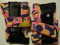 Inlineskating Schutzhandschuhe Größe L bunt für Mädchen