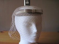 New listing
Vintage Ladies Hat Cream Colored Velvet with Matching Bow and Full Netting