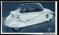 Heinkel--Roller --Dreirad  --Werbung von 1953