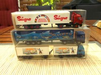 3 LKWs in 1:87, Wiking, mit OVP.