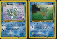 Pokémon Seemon 42/62 Fossil 1. Edition NM + Seeper