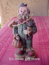 Sarah's Attic "Oct Halloween Santa" Santa's of the Month Series D Le w/Coa Rare!