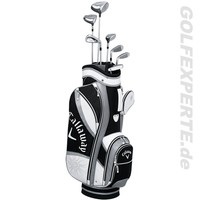 CALLAWAY GOLF 8-TEILIGES GOLF SET GOLFSET STARTER KIT DAMEN SOLAIRE BLACK/WHITE