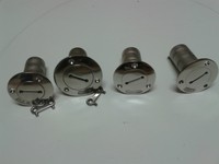 Einfüllstutzen mit Deckel,Kette und Schlüssel