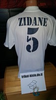 Real Madrid ZIDANE Home Trikot Jersey L XL Camiseta Maglia Shirt addias no Teka