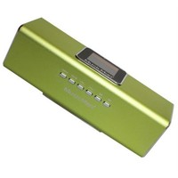 Musicman Stereo Lautsprecher MP3 Player SD Slot grün