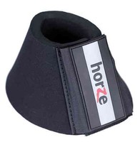 Horze Hufglocken Neopren- weiß & schwarz-verschiedene Größen